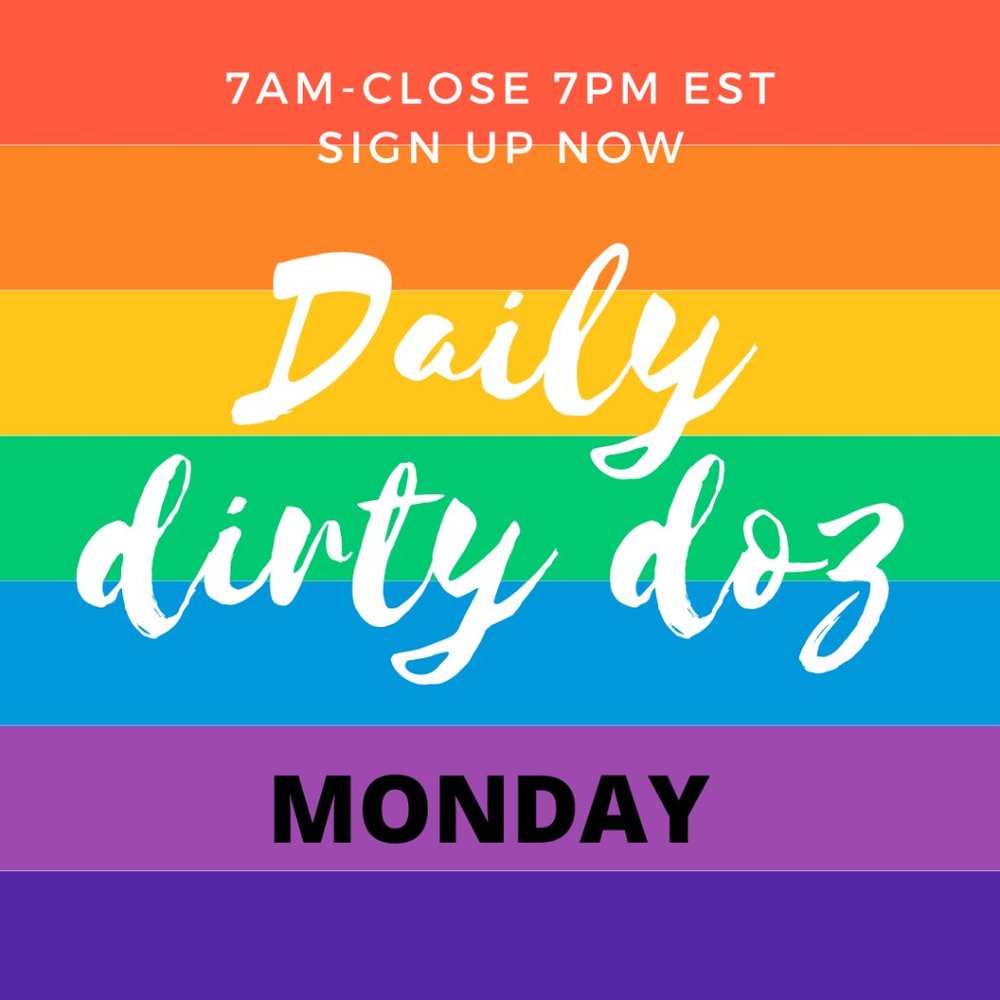 CLOSED 6/22  MON DAILY DIRTY DOZEN SHARE GAME - Picture 2 of 9